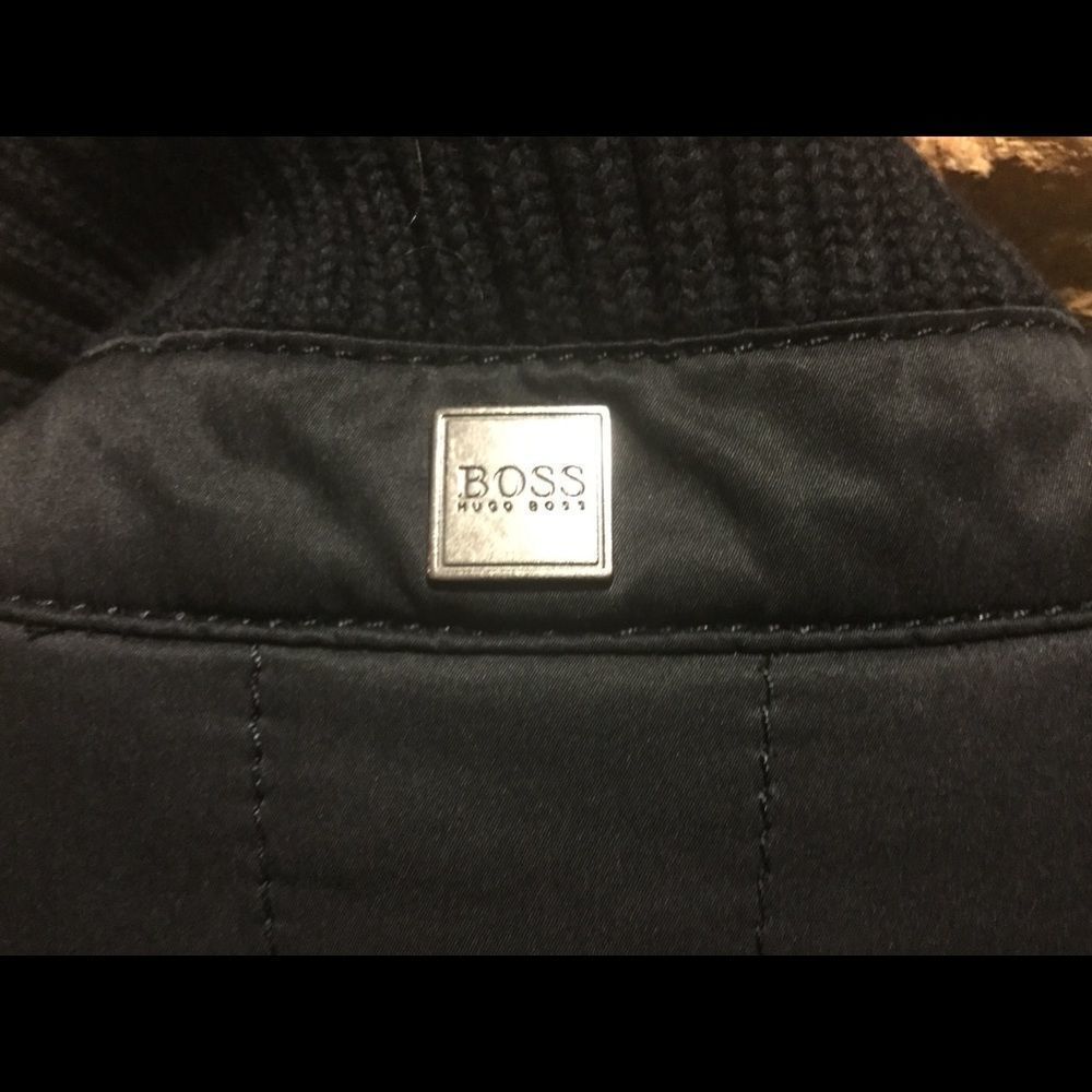 HUGO BOSS Jacket with knitted collar - Picture 7 of 13